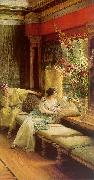 Alma Tadema Vain Courtship Sweden oil painting reproduction